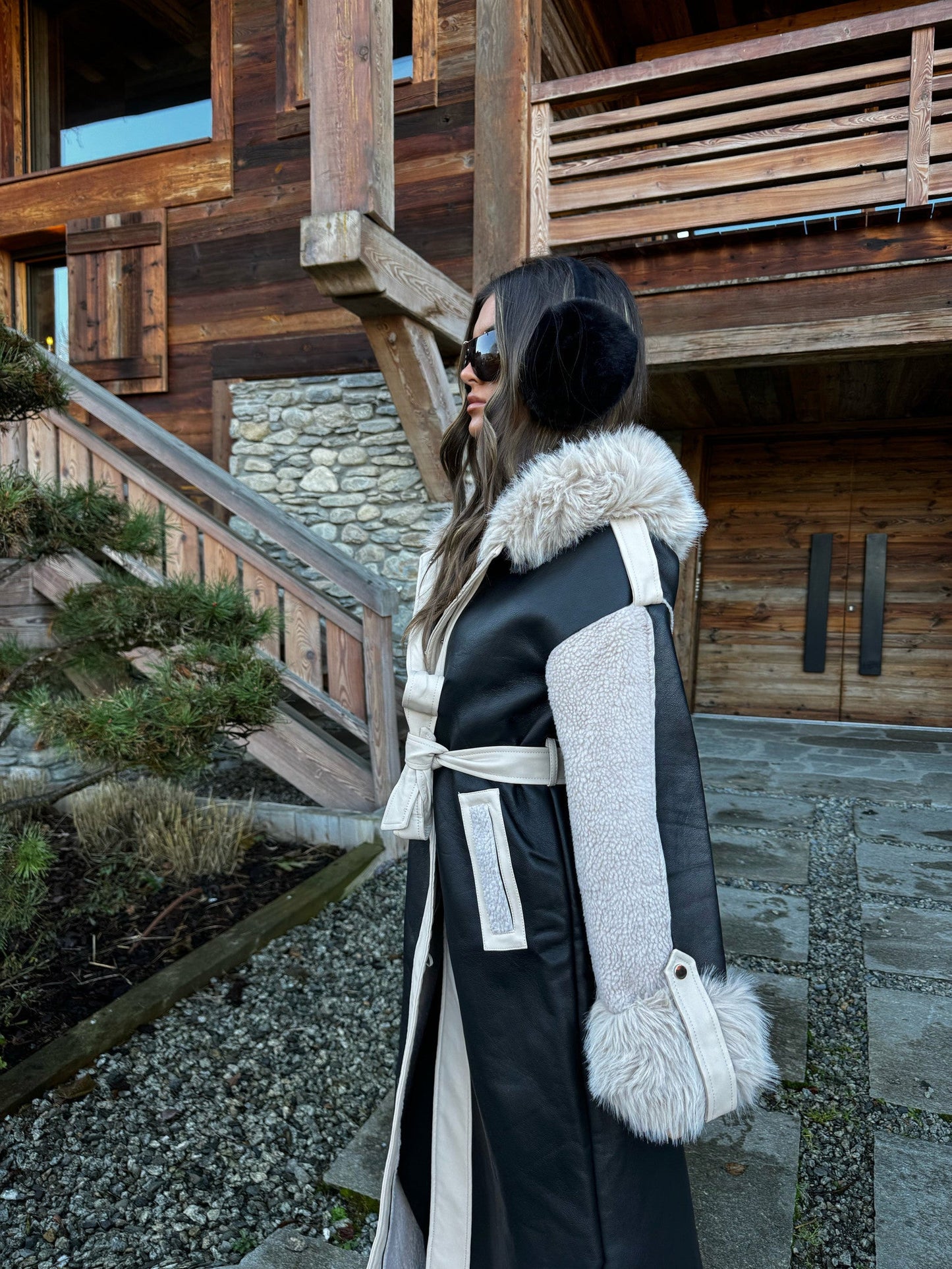 Porcha Coat - Black - samana vibes