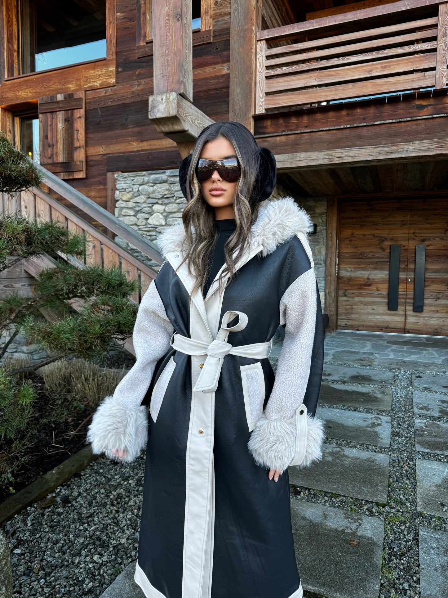 Porcha Coat - Black - samana vibes