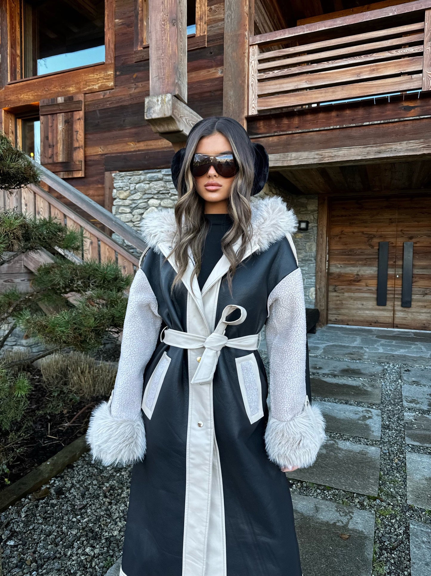 Porcha Coat - Black - samana vibes