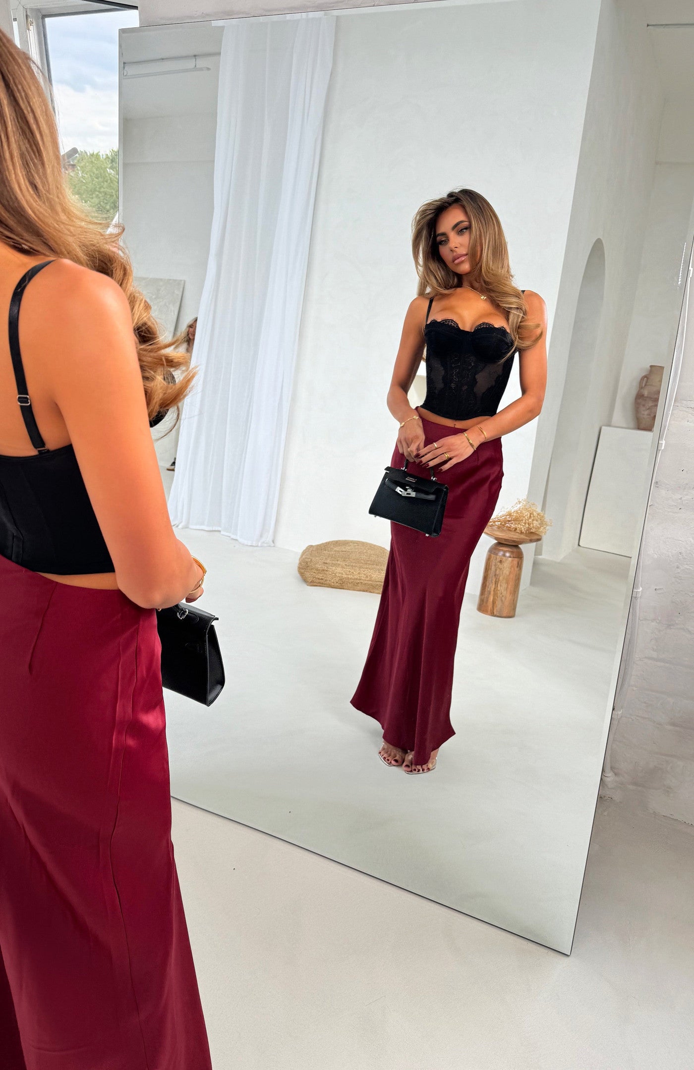 Gio Corset Top - Black - samana vibes