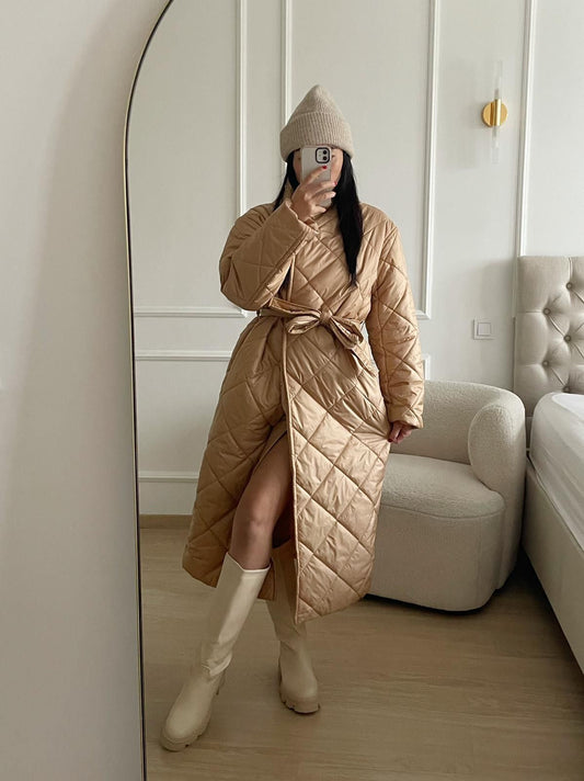 Tyler Coat - Nude - samana vibes